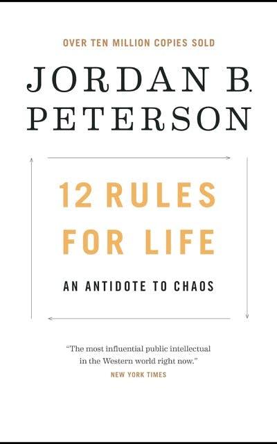 12 Rules for Life by Jordan B. Peterson book cover