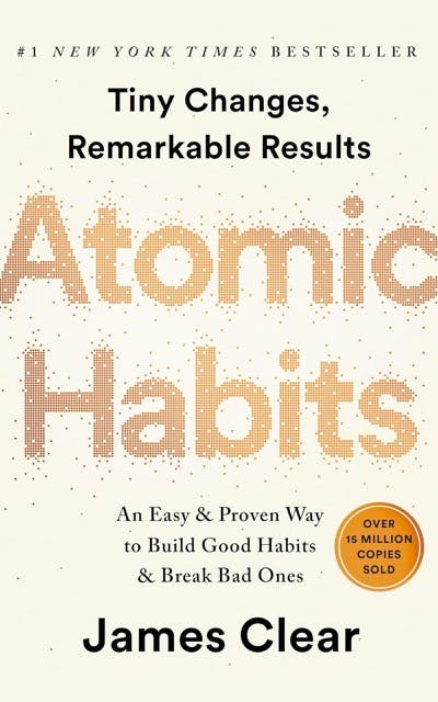 Atomic Habits by James Clear book cover