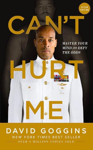 Cant Hurt Me by David Goggins book cover