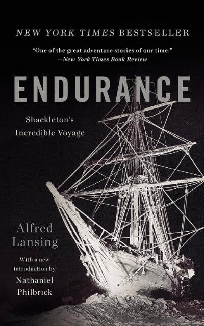 Endurance by Alfred Lansing book cover