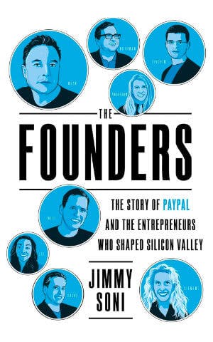 The Founders by Jimmy Soni book cover