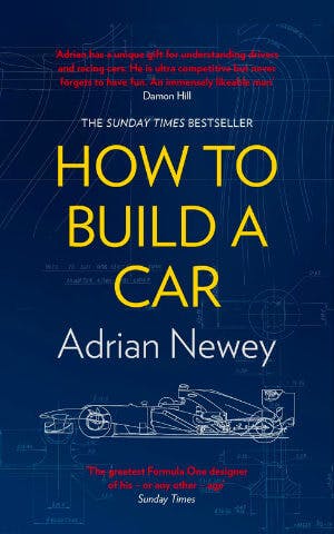 How to Build a Car by Adrian Newey book cover