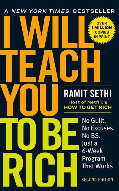I Will Teach You to Be Rich by Ramit Sethi book cover