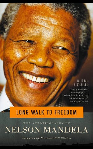 Long Walk to Freedom by Nelson Mandela book cover