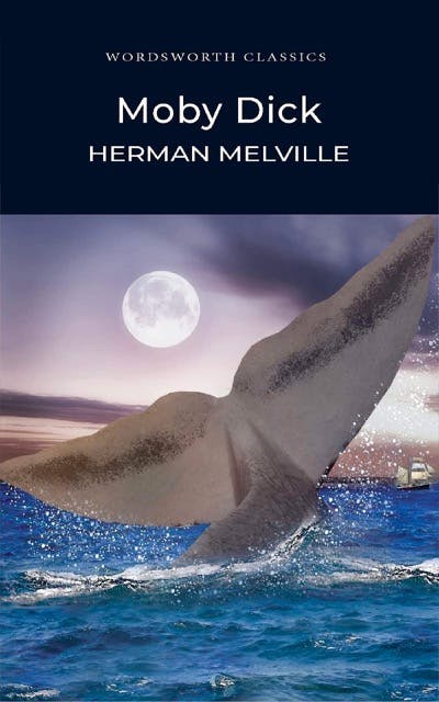 Moby-Dick by Herman Melville book cover