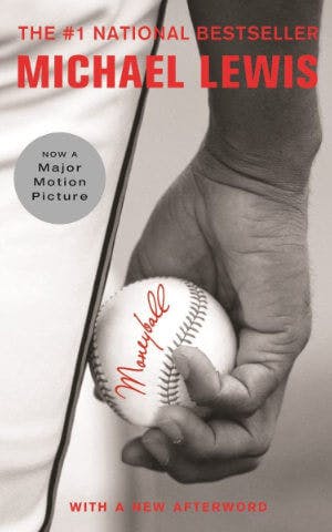 Moneyball by Michael Lewis book cover