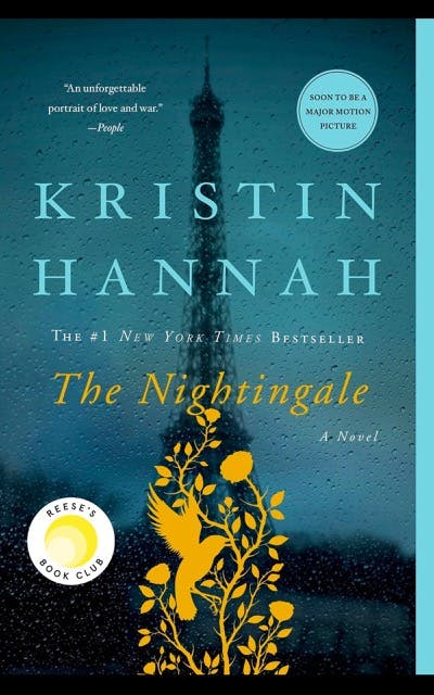 The Nightingale by Kristin Hannah book cover