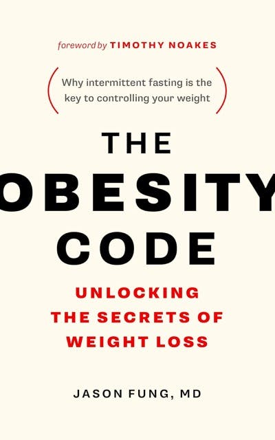 The Obesity Code by Jason Fung book cover