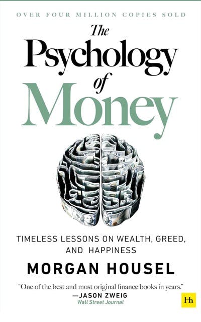 Psychology of Money by Morgan Housel book cover