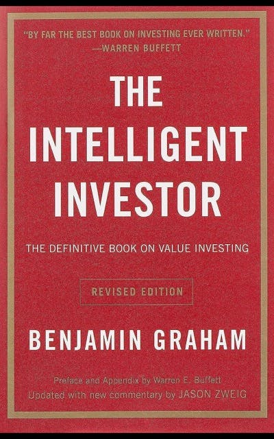 The Intelligent Investor by Benjamin Graham book cover